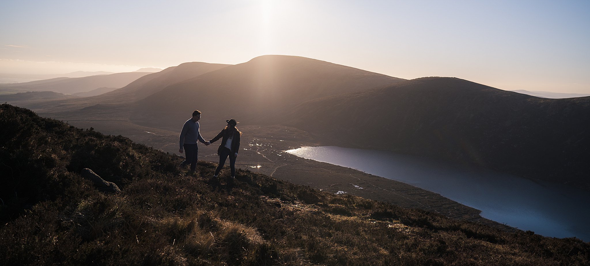 surprise proposal Mourne Mountains